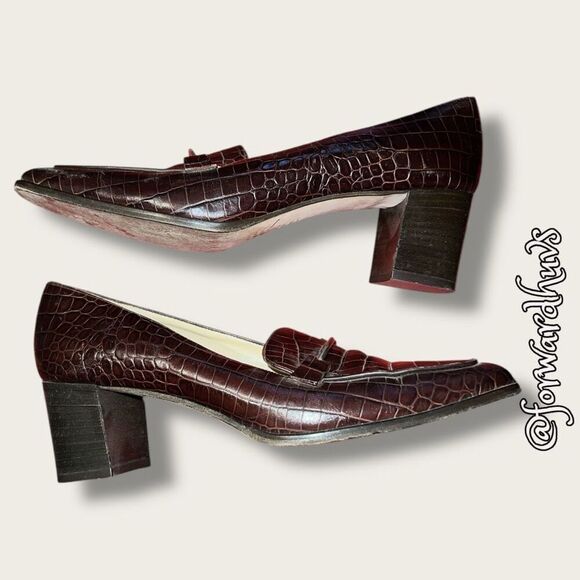 Leather Talbots Shoes – 2 1/2 Inch Heel, Size 10 1/2 M - Picture 7 of 10